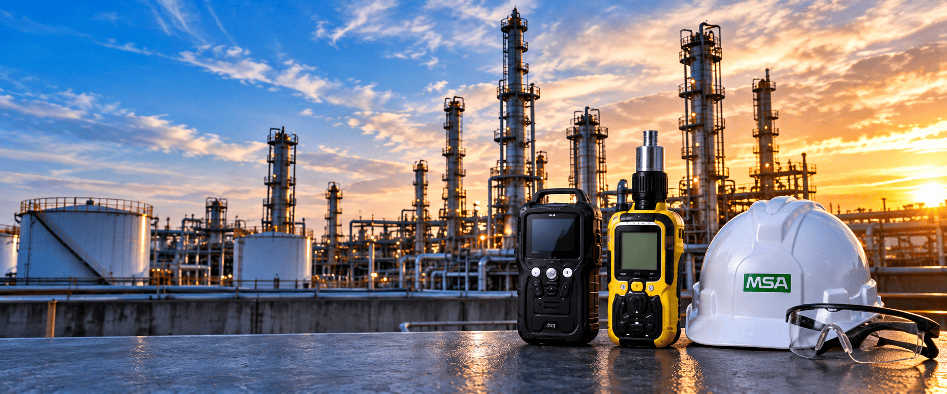 Gas detection and industrial safety equipment